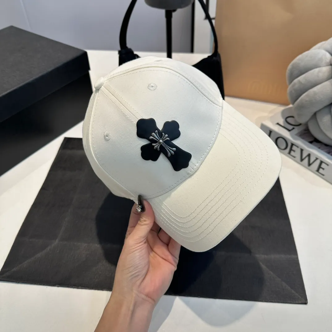 P56 Crow Heart baseball cap, retro peaked cap, head circumference 57.cm
